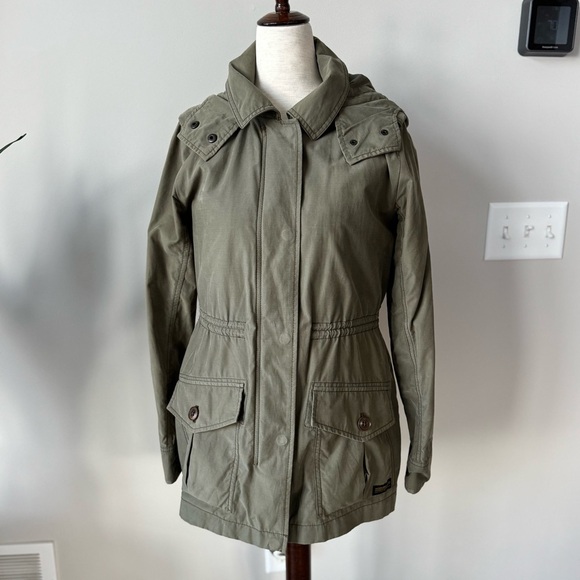 Abercrombie & Fitch Military Parka - Drawstring Waist - Removable Internal Vest - Picture 7 of 12